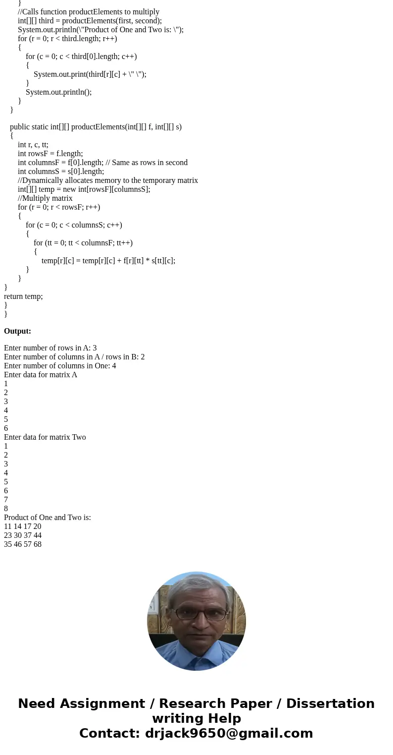 Introduction to Java Programming, Comprehensive Version (10th Edition) Methods And Arrays Three arrays are declared as int p[][] = {{23,19,42,11},{37,52,-11,-1}