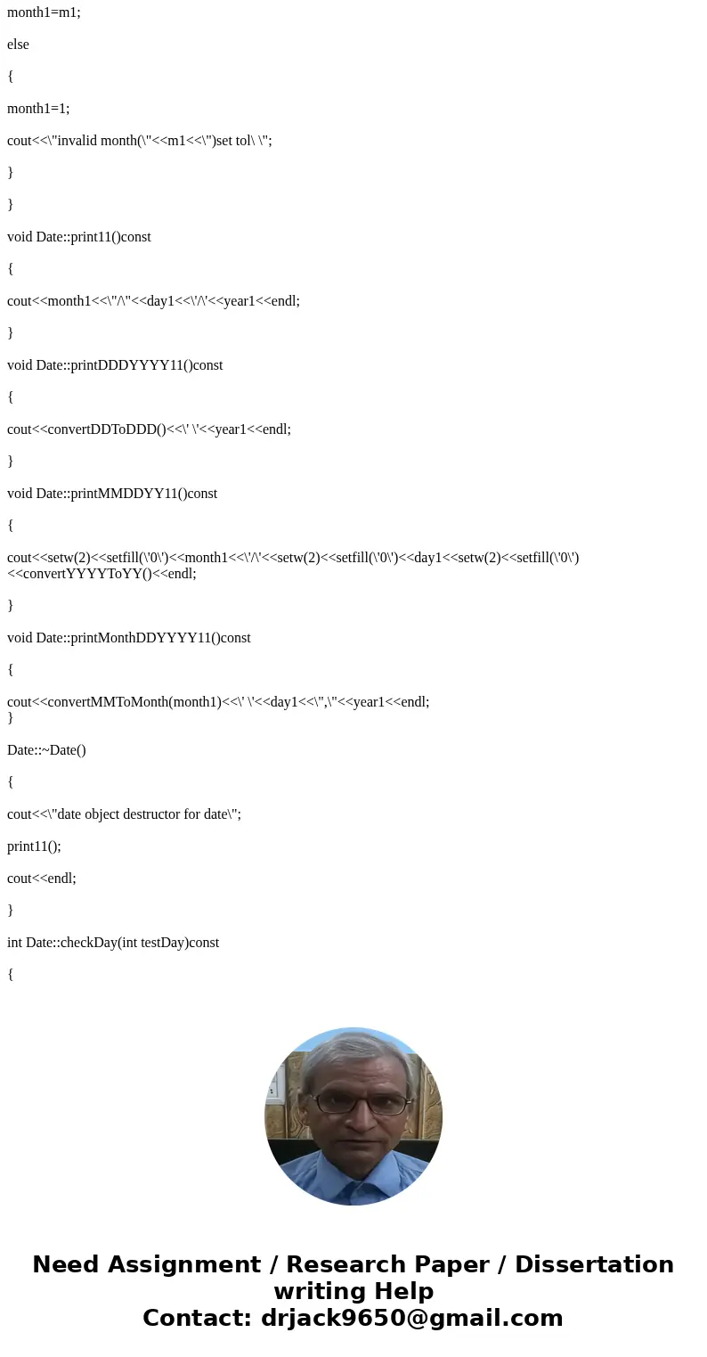  Please make a comment for all the codes Or explain this program code!! //Date.h #ifndef DateFormat #define DateFormat #include <string> using std::string