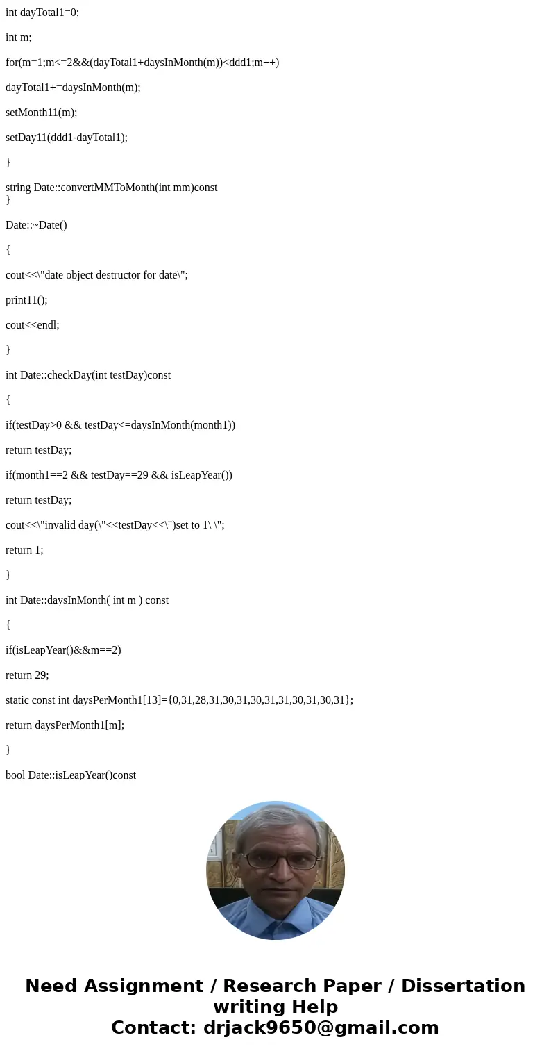  Please make a comment for all the codes Or explain this program code!! //Date.h #ifndef DateFormat #define DateFormat #include <string> using std::string