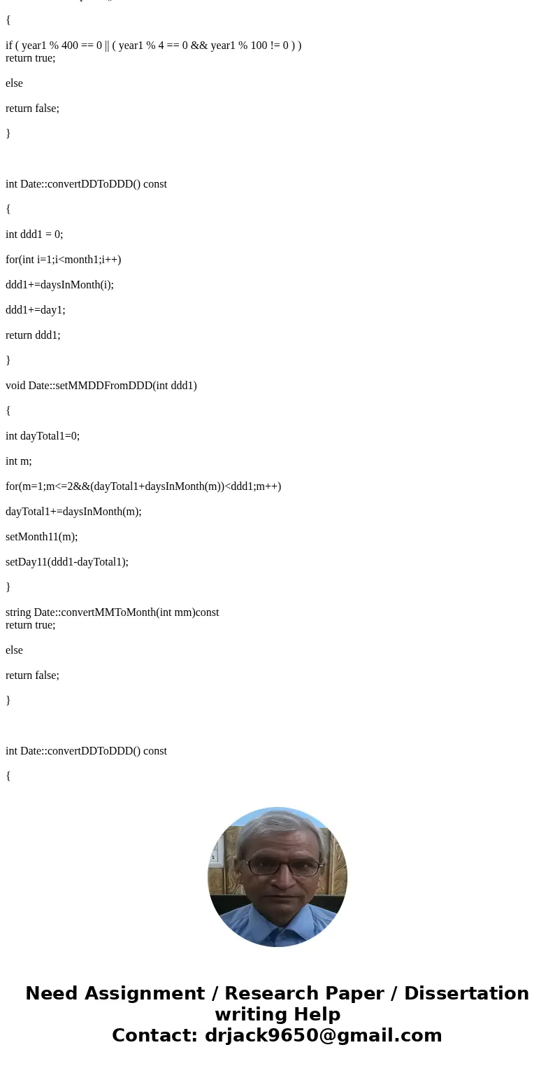  Please make a comment for all the codes Or explain this program code!! //Date.h #ifndef DateFormat #define DateFormat #include <string> using std::string