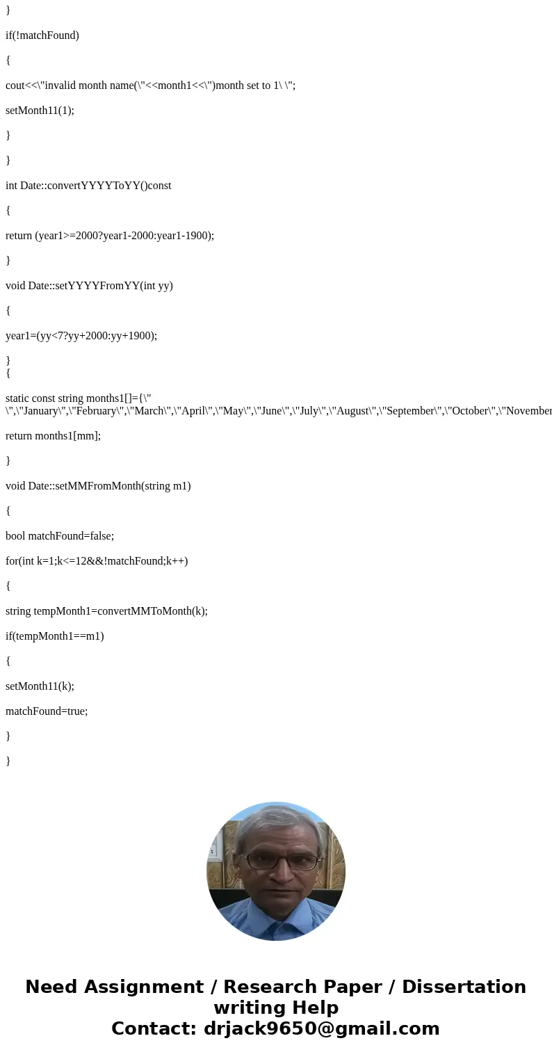  Please make a comment for all the codes Or explain this program code!! //Date.h #ifndef DateFormat #define DateFormat #include <string> using std::string