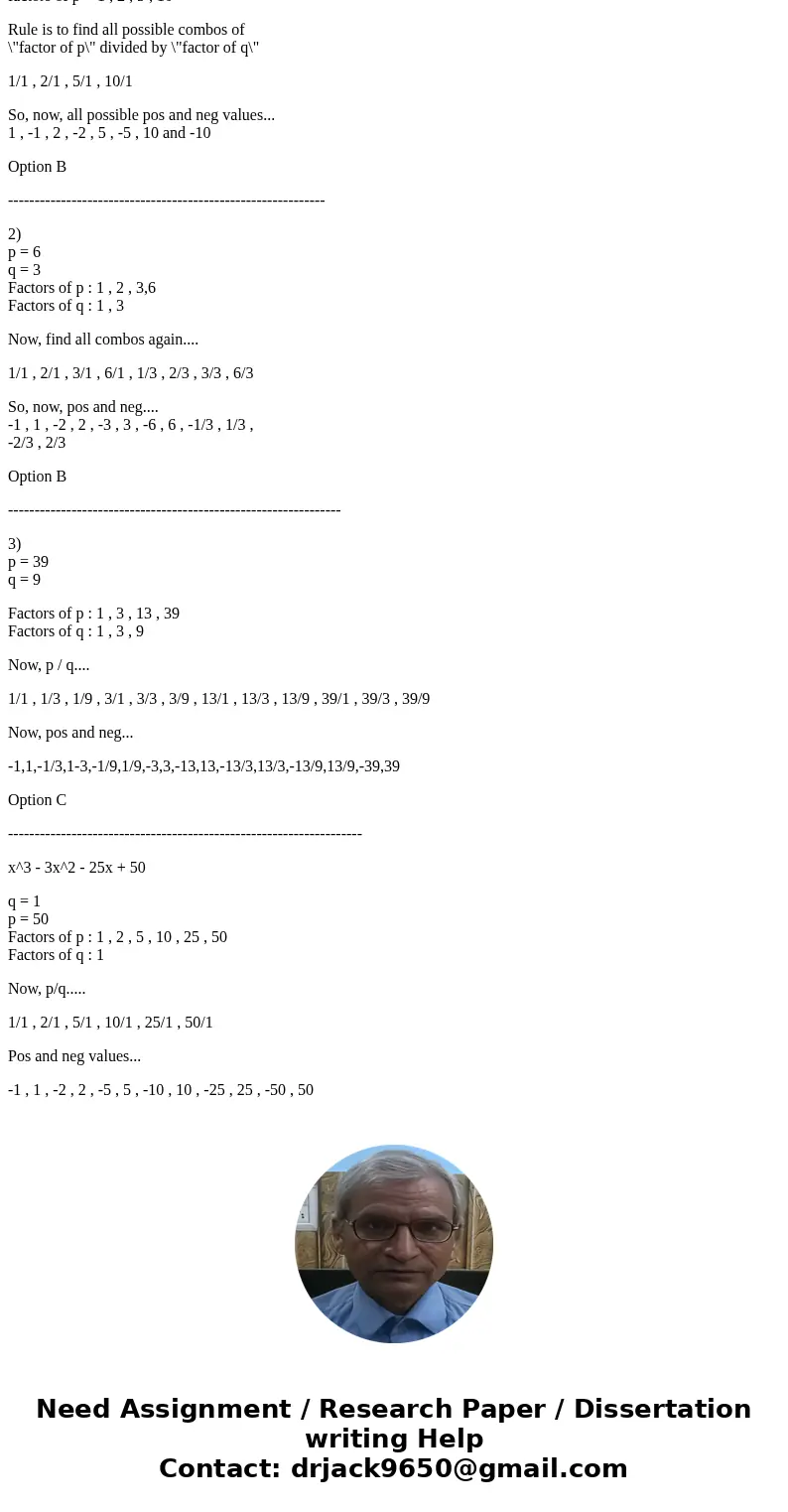 precalculus MA 440 PNET Homework: Section 2.5 Homework Score: 0 of 8 pts o 2.5.1 s 1 of 14 (0 complete) Use the Rational Zero Theorem to list all possible ratio precalculus MA 440 PNET Homework: Section 2.5 Homework Score: 0 of 8 pts o 2.5.1 s 1 of 14 (0 complete) Use the Rational Zero Theorem to list all possible ratio