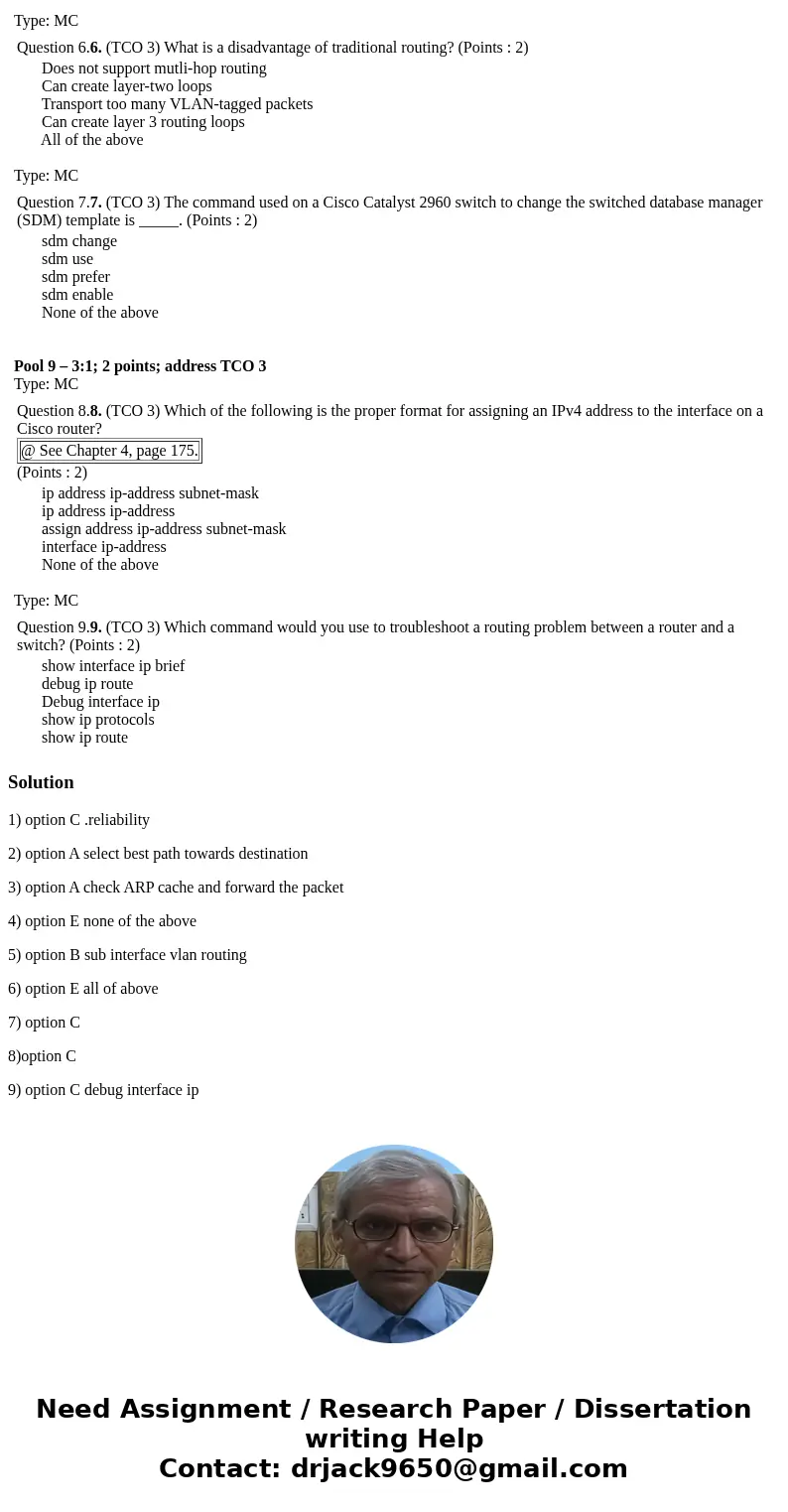  Question 1.1. (TCO 3) This network appears to be working most of the time but lately it becomes slower and slower as new end devices and applications come onli