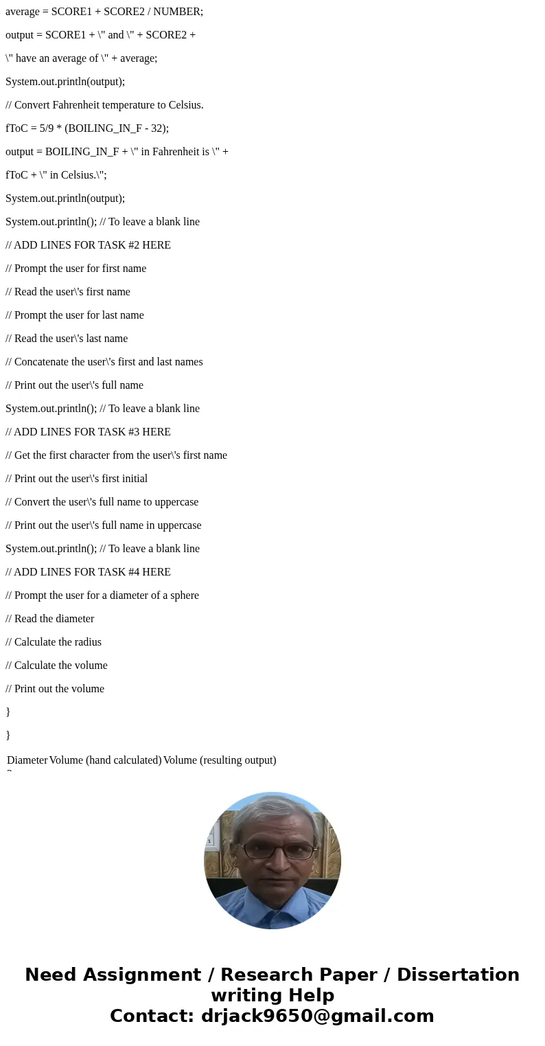 Task #1 Correcting Logic Errors in Formulas Copy and compile the source file NumericTypes.java, run the program, and observe the output. Some of the output is i Task #1 Correcting Logic Errors in Formulas Copy and compile the source file NumericTypes.java, run the program, and observe the output. Some of the output is i