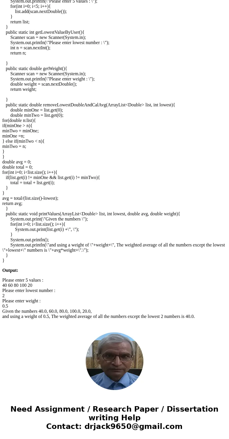 This solution needs to be in one java file only. This solution needs to have the output show in the order the user entered them not in sorting order. This solut This solution needs to be in one java file only. This solution needs to have the output show in the order the user entered them not in sorting order. This solut