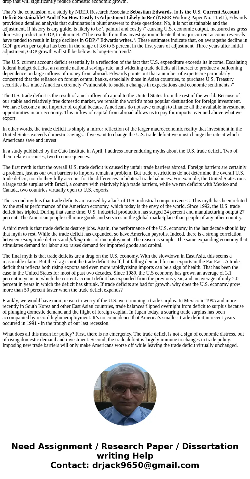 Today we see a lot of activity within the international trade arena as the U.S. trade deficit has soared to a record high. Trade is designed to create bigger ma Today we see a lot of activity within the international trade arena as the U.S. trade deficit has soared to a record high. Trade is designed to create bigger ma