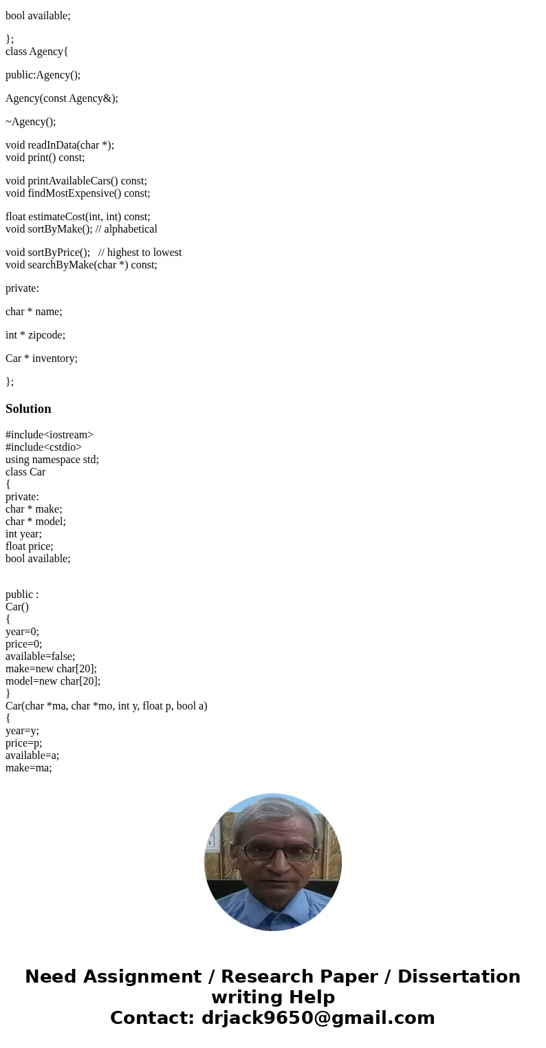 Using constructors and destructors with array of data. For this project, you are to modify and extend Project 3 to use classes with constructors and destructors Using constructors and destructors with array of data. For this project, you are to modify and extend Project 3 to use classes with constructors and destructors