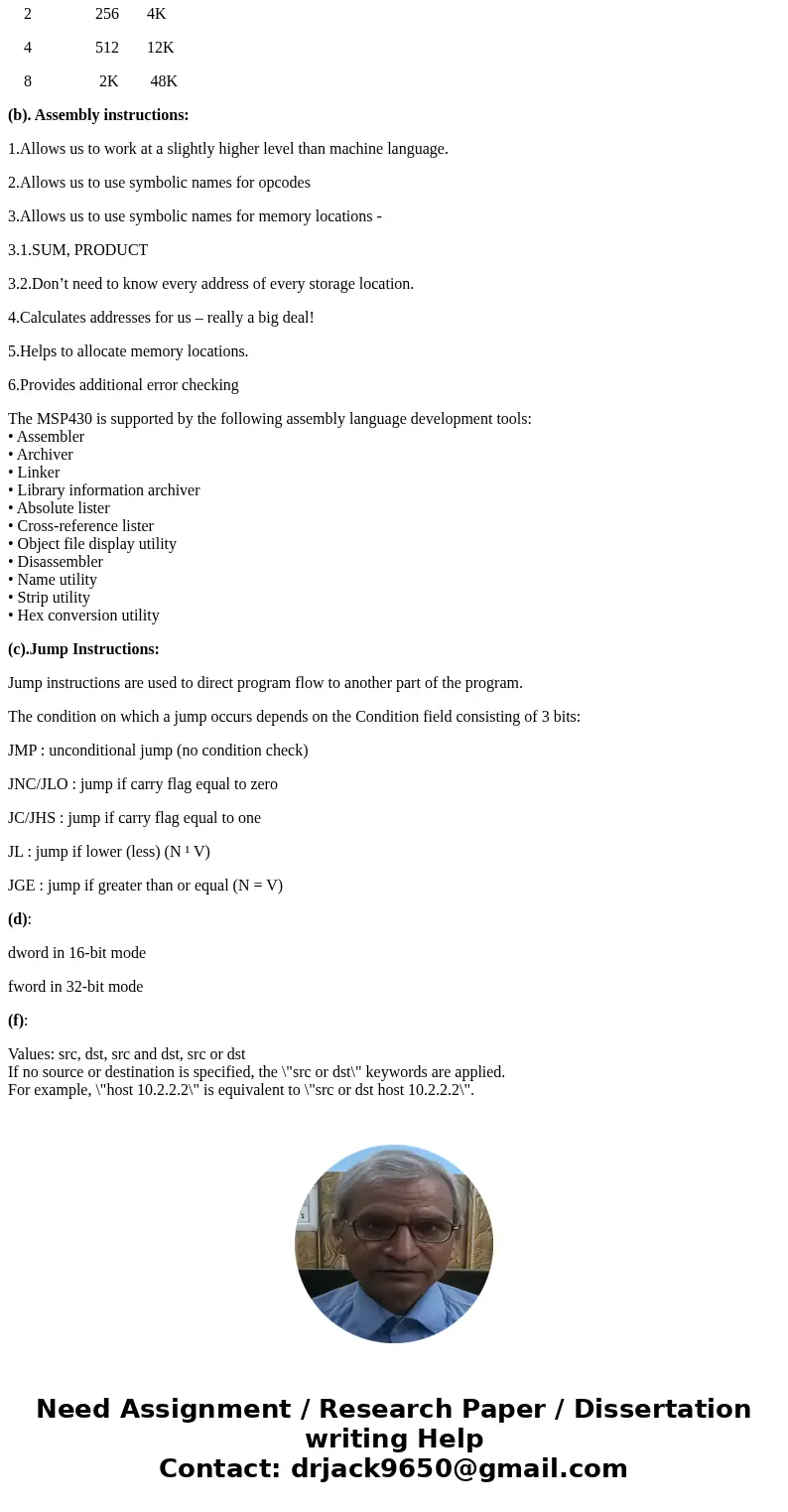 Why are the constants 1. 2, 4, 8 considered as common constants in MSP430? How many assembly instructions does MSP430 have? (how many real instructions, emulat  Why are the constants 1. 2, 4, 8 considered as common constants in MSP430? How many assembly instructions does MSP430 have? (how many real instructions, emulat
