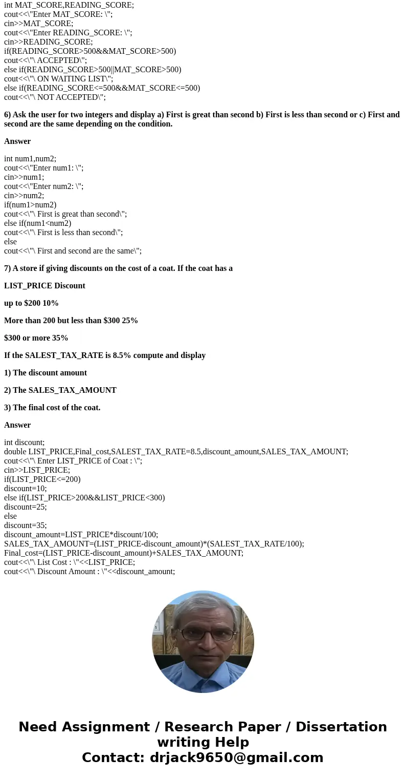Write structures for each of the following. Do not write a complete program 1) if AVERAGE if less than 60 1) display \ Write structures for each of the following. Do not write a complete program 1) if AVERAGE if less than 60 1) display \