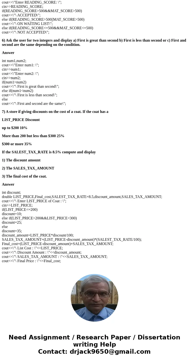 Write structures for each of the following. Do not write a complete program 1) if AVERAGE if less than 60 1) display \ Write structures for each of the following. Do not write a complete program 1) if AVERAGE if less than 60 1) display \